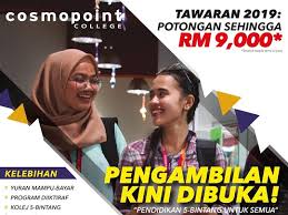 5 % diskaun yuran pengajian kepada anak alumni usm. Kelebihan Cosmopoint College Kepada Lepasan Spm 2019 2020 Sijil Pelajaran Malaysia Cosmopoint College Sabah Permohonan On Line