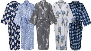 5 Susannah Cotton Kimono Robes