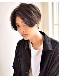 december men s 大人カジュアルストレートセンターパート l042986638 ディッセンバー december のヘアカタログ ホットペッパービューティー ヘアスタイリング センターパート パーマ 髪型