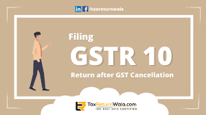 Gst return filing is a detailed filing process that includes three major steps that are to be followed by every gst taxpayer. Filing Gstr 10 Final Return After Gst Cancellation