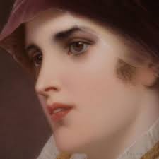 KPM Porcelain Plaque Of A Young Woman