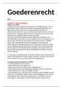 Several consequences follow from a right having the nature of property, as opposed to being a personal right, like a contract or obligation to pay compensation. Complete Samenvatting Goederenrecht 20 21 Goederenrecht Stuvia Be