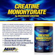 It helps volumize muscles, increases strength and power strength is up. Creatine Monohydrate Mhp Strong Mhpstrong Com