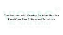 Allen Bradley PanelView Plus 7 Standard Terminals Front Overlay HMI Panel Glass LCD Display Repair