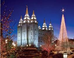 Christmas Lights On Temple Square Slc Ut Temple Square Temple Square Christmas Lights Salt Lake City Temple