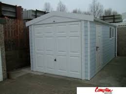 Standard maxibarn single car garage. Prefab Garages Buildings Apex Garaclad 8ft6in W X 16ft3in L Premium Options Ebay