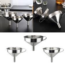 Stainless steel pouring decanting funnel with filter jam strainer kitchen tools. Buy Kitchen Funnel Stainless Steel Funnel Large Removable Strainer Cooking Oil At Affordable Prices Price 3 Usd Free Shipping Real Reviews With Photos Joom