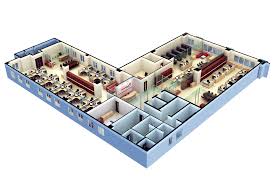 3d floor plan software free with modern office design for 3d