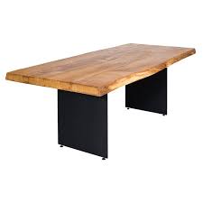 Produktbeschreibung esstisch teak 200x100x78 natur unbehandelt bassano #107. Esstisch Eiche Massiv Geolt Mit Baumkante 90x200x7 Cm Massanfertigung