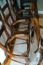 Usually, seven yards of fabric is a good amount, but again, chairs vary in size so be sure to get an estimate from the upholsterer first. Average Cost Of Dining Room Chairs Reupholster Chair Dining Dining Room Chairs Upholstered Reupholster Dining Room Chairs