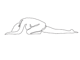 Maybe you would like to learn more about one of these? Yoga Pose One Line Art Drawing By Doodle Intent