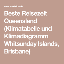 While many subtropical climates tend to be located. Beste Reisezeit Queensland Klimatabelle Und Klimadiagramm Whitsunday Islands Brisbane Beste Reisezeit Queensland Melbourne