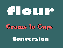 Since one cup of flour is equal to 125 grams, you can use this simple formula to convert: 100g Flour To Cups Non Liquid Ingredients Superfashhion Us