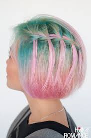 But it can also be made to look classy in short hair. Waterfall Braid In Short Hair Hair Romance
