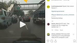 Terus bagaimana cara menyeberang jalan di malam hari yang aman ?. Kesadaran Warga Pakai Jpo Masih Rendah Netizen Aku Tau Rasanya Tak Dianggap Warta Kota