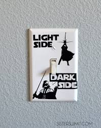 Star Wars Light Switch Silhouette Challenge Sisters What