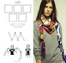 Hermes Scarf Knotting Cards Part 2 Le Dernier Cri Foulard Hermes Comment Nouer Un Foulard Idees De Mode