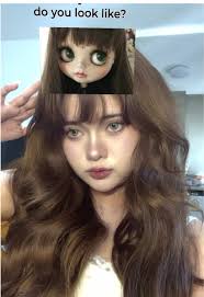 Blythe Dolls Look Alike Amber Hair