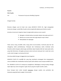 Mempertahankan makanan tradisional agar tidak punah dimakan. Contoh Surat Niaga Penawaran Produk Makanan Nusagates