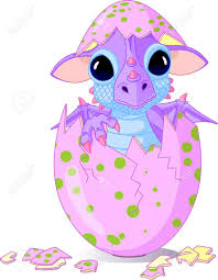 How to draw a baby dragon in a egg (one option) the illustration of the baby dragon that hatched from the egg is fascinating. Cute Baby Dragon Hatched From One Egg Royalty Free Cliparts Vectors And Stock Illustration Image 6779914