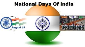 August, looking back, national days. National Days Of India Ritiriwaz