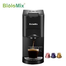 Nespresso® is a registered trade mark by. Biolomix 19 Bar Espresso Coffee Maker 3 In 1 Capsule Coffee Machine Compatible With Nespresso Dolce Gusto And Coffee Powder Coffee Makers Aliexpress