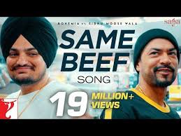 Same Beef Bohemia Ft Sidhu Moose Wala Official Song Byg Byrd New Punjabi Song 2019 Youtube Mp3 Song Download Mp3 Song Songs