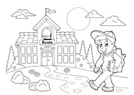 صورة مدرسة للتلوين للاطفال Coloring Pages Free Printable Coloring Pages Preschool Art