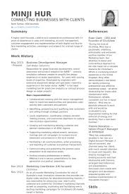 business development officer cv sample