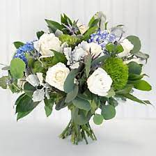 We service hampton, nh, newburyport ma, merrimac, ma, haverhill, ma, lawrence, ma, too. Blue And White Presentation Bouquet In Hampton Falls Nh Flowers By Marianne