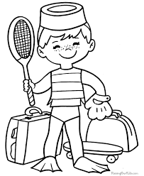 All these santa coloring pages are free and can be printed in seconds from your computer. Free Coloring Pages To Print Sports Coloring And Malvorlagan