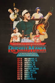 Russell Dickerson Extends RUSSELLMANIA TOUR Into Fall 2025