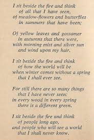 The Village Green Tolkien Quotes The Hobbit Poems