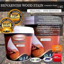 Harga cat ftait terkini bulan ini dengan berbagai. Jual Cat Kayu Anti Air Dan Anti Panas Biovarnish Wood Stain Gardena Teak Di Lapak Bio Official Store Bukalapak