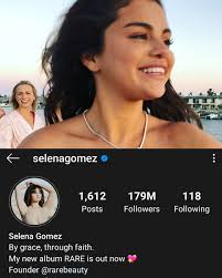 Also , following someone on instagram is a good way to get to know their lifestyle and what t. Selena Gomez Reached 179 Million Followers On Instagram Selenagomez Alcanzo Los 179 Millones De Seguidores En Instagram Selen In 2020 Selena Gomez Selena Album