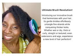 Amazon.com : Lily England Detangler Brush for Curly Hair, Thick, Straight &  Natural Hair