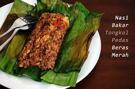 Nasi Bakar Beras Merah Nasi Beras Merah