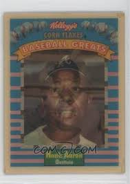 1991 Sportflics Kellogg's Corn Flakes Baseball Greats