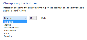Starting with windows 10 build 17692, the ability to increase text size across the system is back and better than ever. Fonts Sizes And Color Settings Of The Outlook Interface Howto Outlook