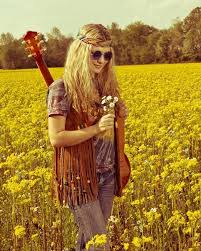 If You Re Going To San Francisco Be Sure To Wear Flowers In Your Hair Vintagefashion1960shippie 70s Fashion Hippie Hippie Girl Hippie Outfits