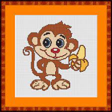 Cross stitch patterns, cross stitch kits and accessories. Monkey Free Cross Stitch Pattern Cross Stitch Cross Stitch Patterns Cross Stitching