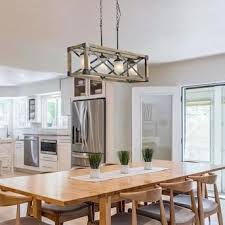 Another extraordinary design dining light for your dining room. Lnc Laius 4 Light Antique Black Farmhouse Chandelier Lowes Com Farmhouse Dining Room Lighting Dinning Room Lighting Dining Room Light Fixtures