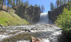 The falls is accessible when the. Rainbow Falls Mammoth Lakes California Alltrips