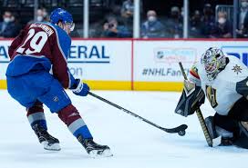 Colorado avalanche2 vegas golden knights1. Colorado Avalanche S Potent Top Line Overwhelms Golden Knights Las Vegas Review Journal