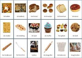 themakaarten beroepen bakker thema knutselen eten en drinken eten