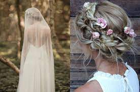 11 Beautiful Veils To Match Your Bridal Hairstyle Herworldplus Bridal Hairdo Wedding Hairstyles Braided Hairstyles For Wedding