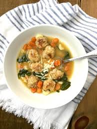 Italian wedding soup recipe photo by taste of home. Italian Wedding Soup Confessions Of A Fit Foodie