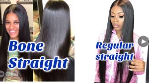 Out of all the looks that i have tried, my least favorite w How To Know The Difference Between Bone Straight Hair And Regular Straight Hair Stecy Benz Wigs Youtube