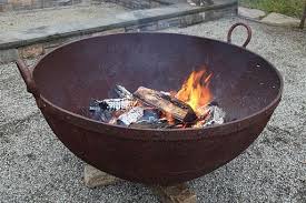 My Holiday Party The Martha Stewart Blog Cool Fire Pits Outdoor Fire Pit Iron Fire Pit