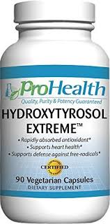 Hydroxytyrosol Extreme With Olea25 By Prohealth 90 Vegetarian Capsules Organic Olive Leaf Extract Read More Rev Healthy Tips Vegetarian Dietary Supplements